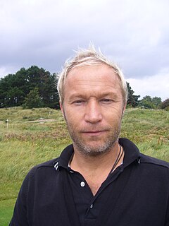 Per-Ulrik Johansson Swedish professional golfer