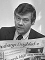 Pierre Huyskens op 2 oktober 1972 (Foto: Bert Verhoeff) overleden op 19 november 2008