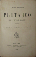 Frontespizio di Il Plutarco per le scuole maschili 1875