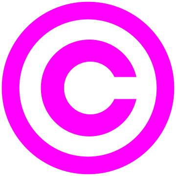 File:PinkCopyright.svg