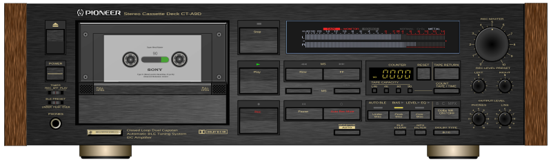 File:Pioneer CT-A9D (black) drawing.svg