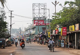 Pipili Town in Odisha, India