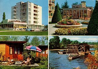Radenci Town in Slovenia
