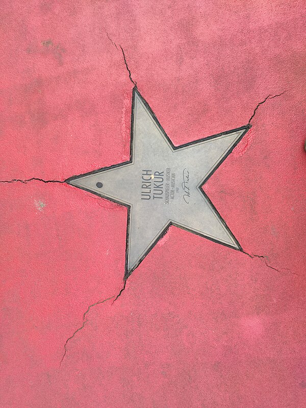 Potsdamer Platz Filmmuseum Boulevard der Stars Ulrich Tukur