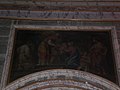 Prezentacja fresku w świątyni - Kościół Gesù we Frascati