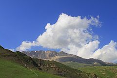 Кубинский р. Село Хыналыг Азербайджан. Кубинский район. Quba. Дорога в Хыналыг.