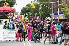Caribbean Equality Project at the 2018 Queens Pride Parade QueensPrideParade2018Caribbeangroup.jpg