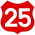 RO Útjelző 25.svg