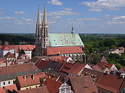 St. Peter und Paul Kirche (vista dalla Torre del Municipio)