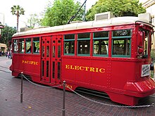 Image of a trolley car