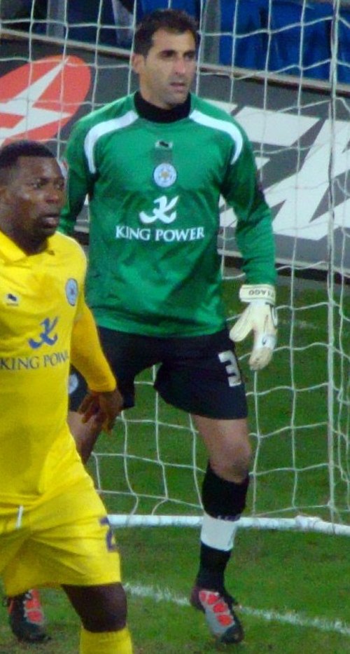 Ricardo playing for Leicester City