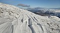 Ripples in the snow on Meall na Dige (geograph 4748483).jpg