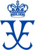 Royal Monogram of Frederik, Crown Prince of Denmark