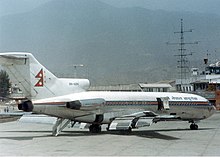 Nepal Airlines former Boeing 727-100, nicknamed Martin