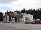 Stacja paliw Artus w miejscowości Rudnik nad Sanem.