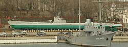 The Krasny Wympel in Vladivostok, behind it S-56