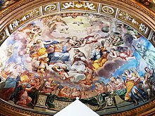Apse fresco depicting Glory of St Agatha SAG (ROME) 11 06 2019 09.jpg