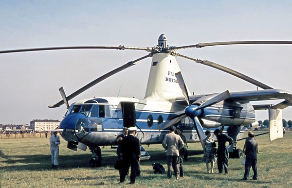 A Fairey Rotodyne prototype gyrodyne