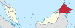 Lokasi British North Borneo
