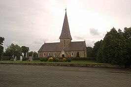 De kerk van Saint-Symphorien-le-Valois