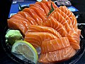 Salmon Sashimi (38284471226).jpg