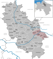 Samtgemeinde Fintel - Carte