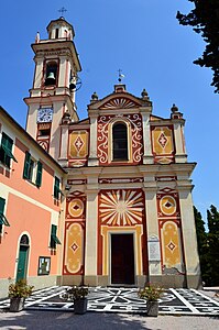 San Bartolomeo (Leivi) -église de San Bartolomeo-complex.jpg