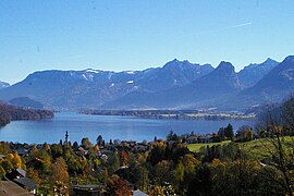 Sankt Gilgen und Wolfgangsee.JPG 