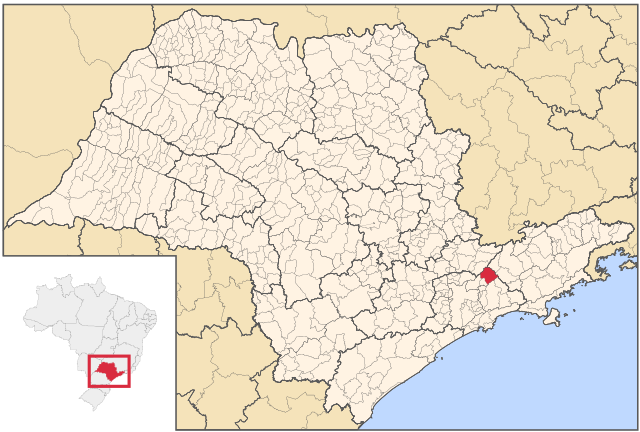 Localização de Santa Isabel em São Paulo