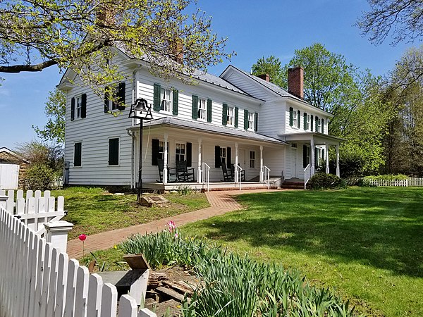 The c. 1790 Schenck Farmstead, at 50 Southfield Road, Functions as the West Windsor History Museum and the headquarters of the Historical Society of W