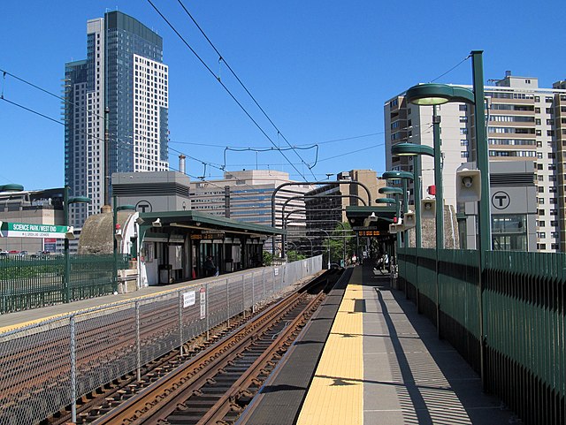 The elevated platforms in 2017
