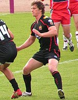 O'Loughlin playing for Wigan in 2007 Sean O'Loughlin.jpg