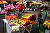 Seller of offerings outside Cheng Yan Court, Singapore - 20040403.jpg