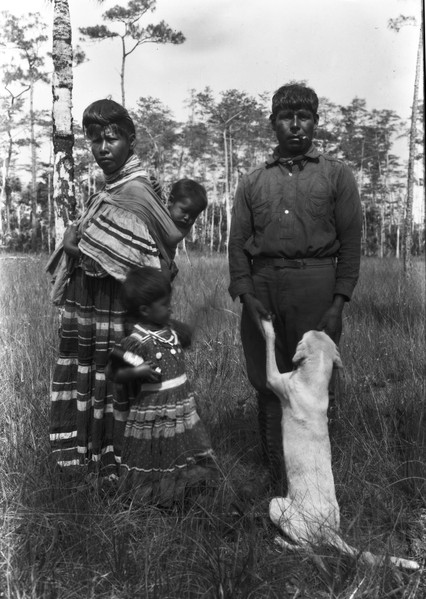 File:Seminole Josie Billie with Family and Dog WDL4029.png