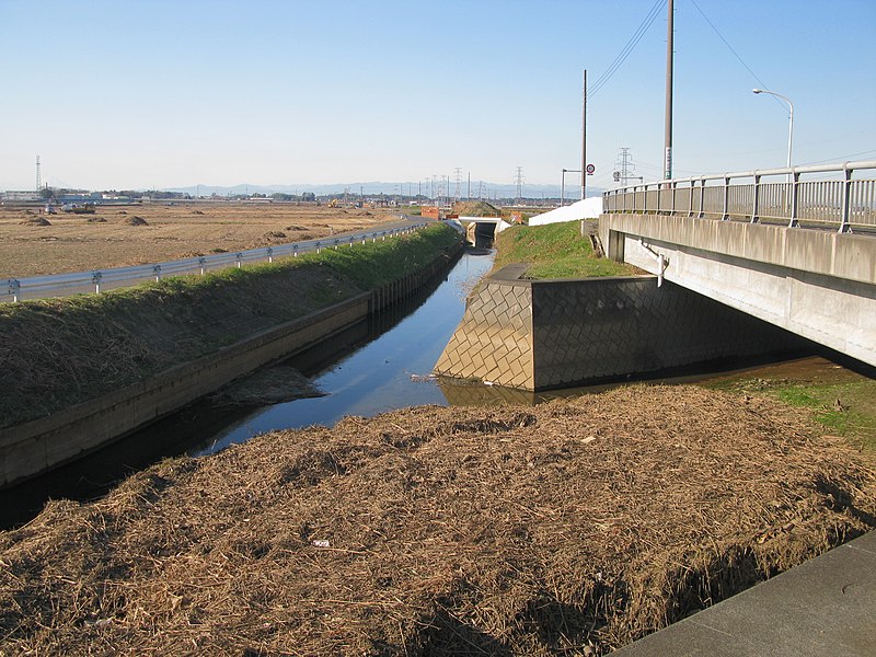 File:Shiraoka Numaotoshi Drainage Most Downstream 1.JPG