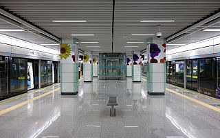 Shixia station metro station in Shenzhen