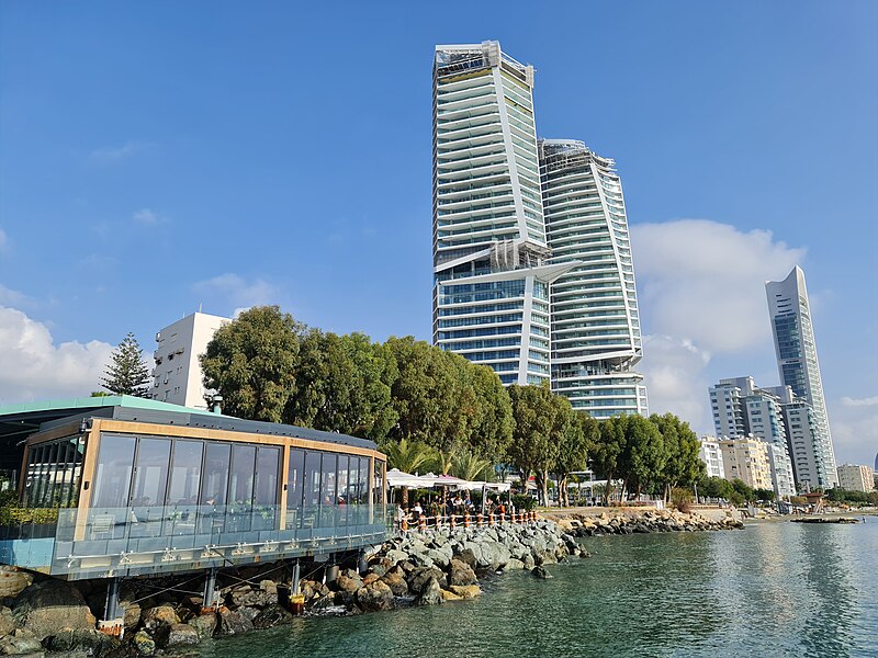 File:Skyscrapers in Limassol.jpg