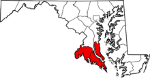 Southern Maryland highlighted.png