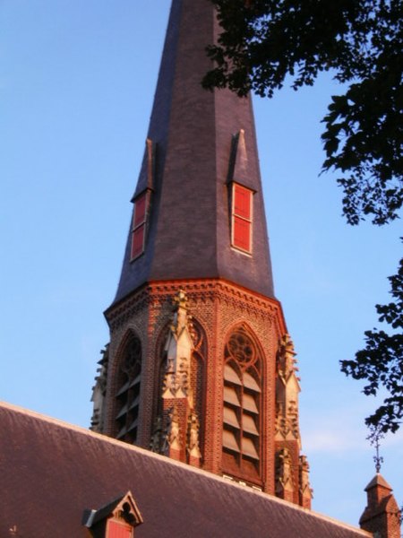 File:Spire of the church in Vaals.jpg