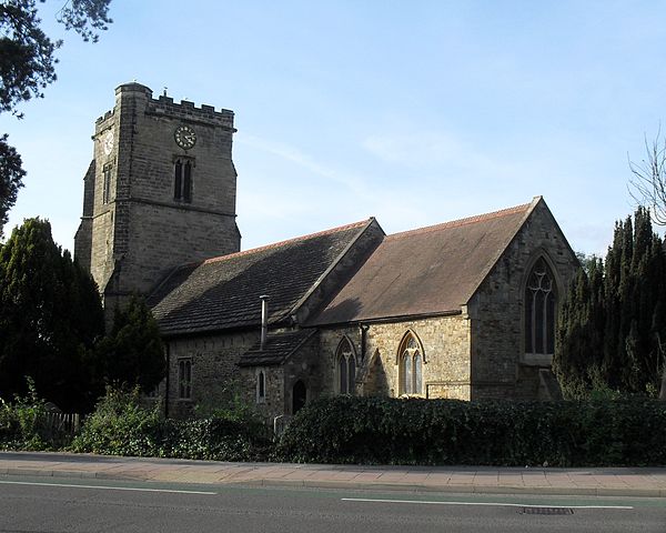 The church from the southeast