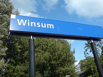 How to get to Station Winsum with public transit - About the place