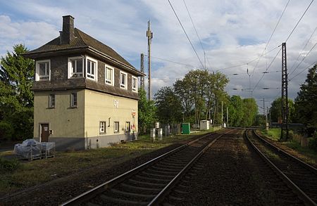 Stellwerk Duennwald aussen