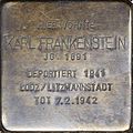 Stolperstein Cologne, Karl Frankenstein (Häusensweg 18)