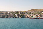 Stromness, Orkady, Szkocja - Widok na miasto w kie