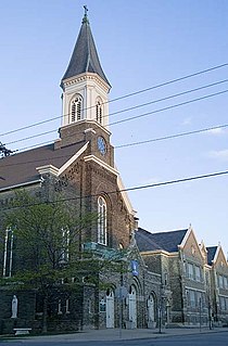 Saints Peter and Paul Roman Catholic Church Complex Historic church in Wisconsin, United States