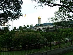 O palácio do sultão de Klang em Selangor.