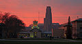 "Sunset_over_Hammerschlag_Hall_and_the_Cathedral_of_Learning_2_HDR.jpg" by User:Dllu