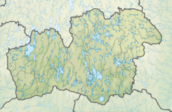 Helgasjön ligger i Kronobergs län