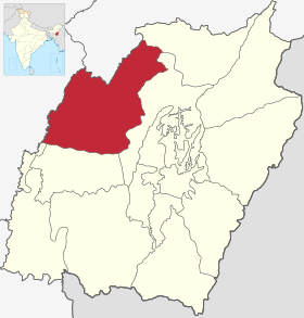 Localisation de District de Tamenglong