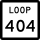 Маркер State Highway Loop 404